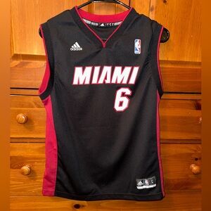 Lebron James “KING JAMES” Miami Heat Jersey